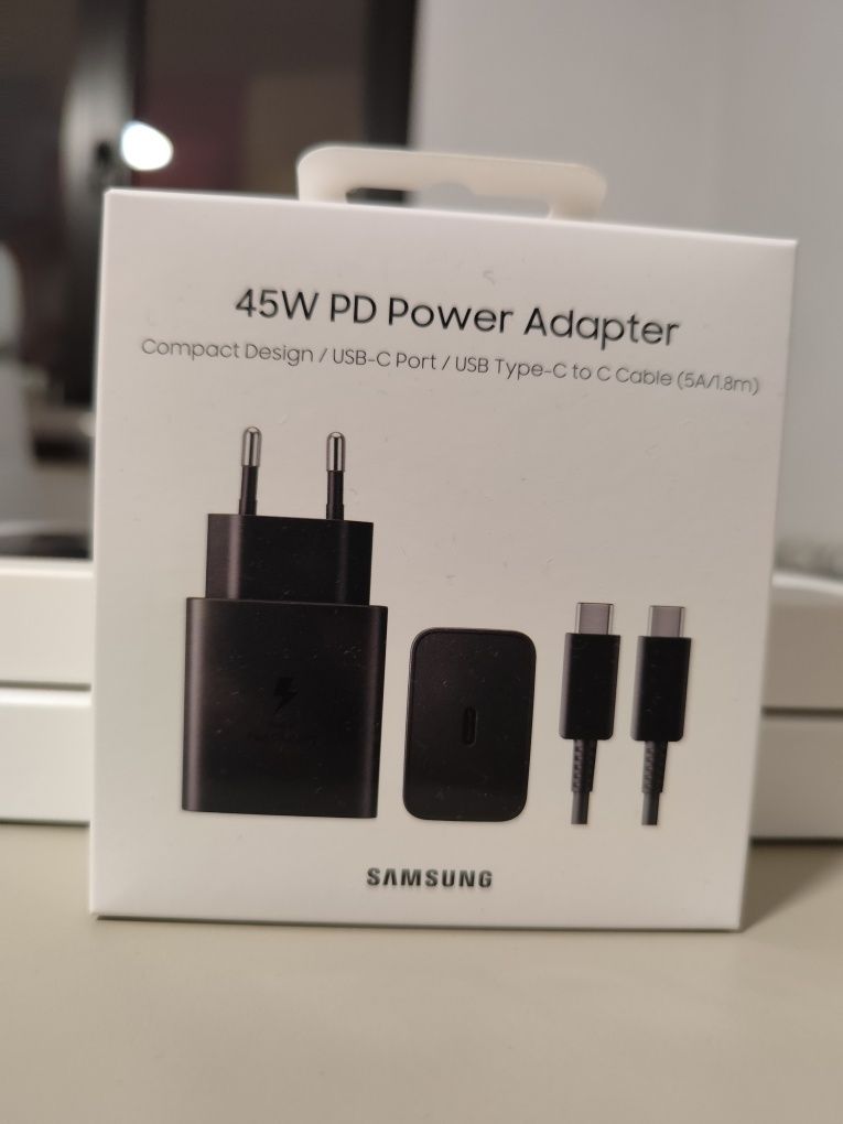 Samsung 45W + cablu 5v ORIGINAL Super fast charging 2.0