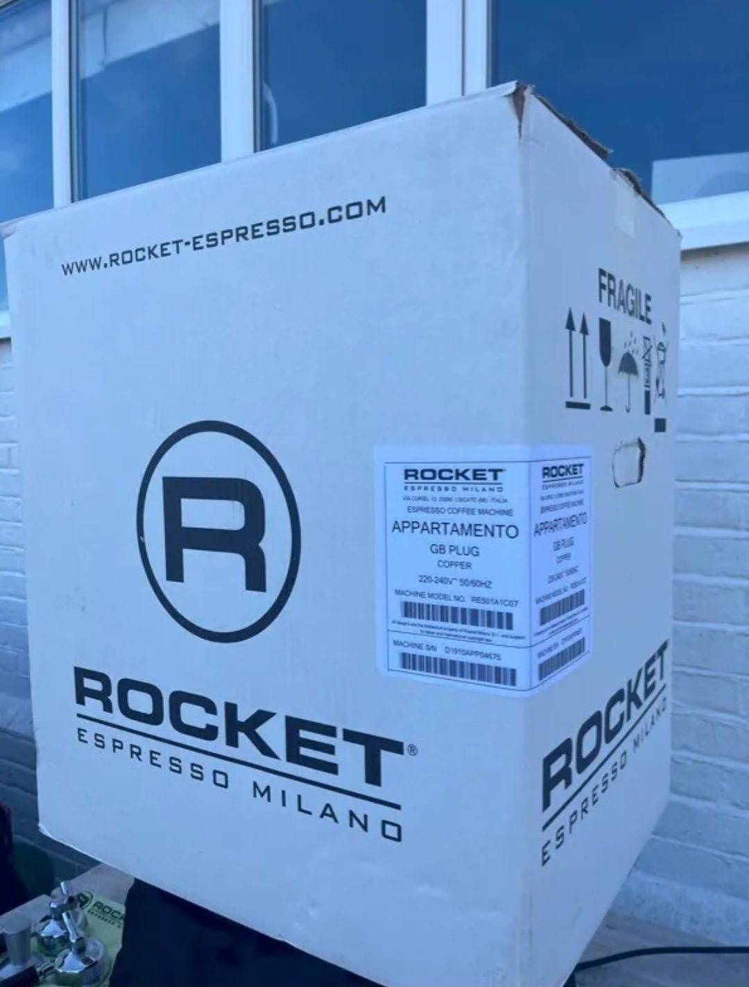 Rocket Appartamento еспресо машина профи /за дома Рокет Апартаменто