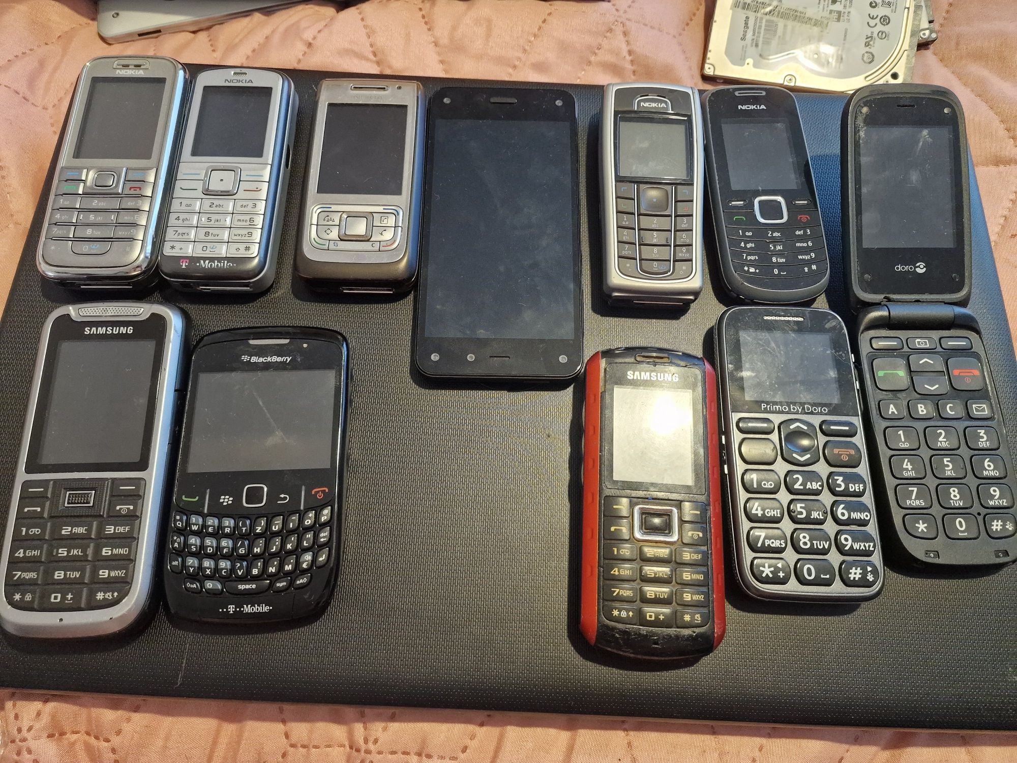 Nokia, Samsung, Sony Ericsson,Blackberry