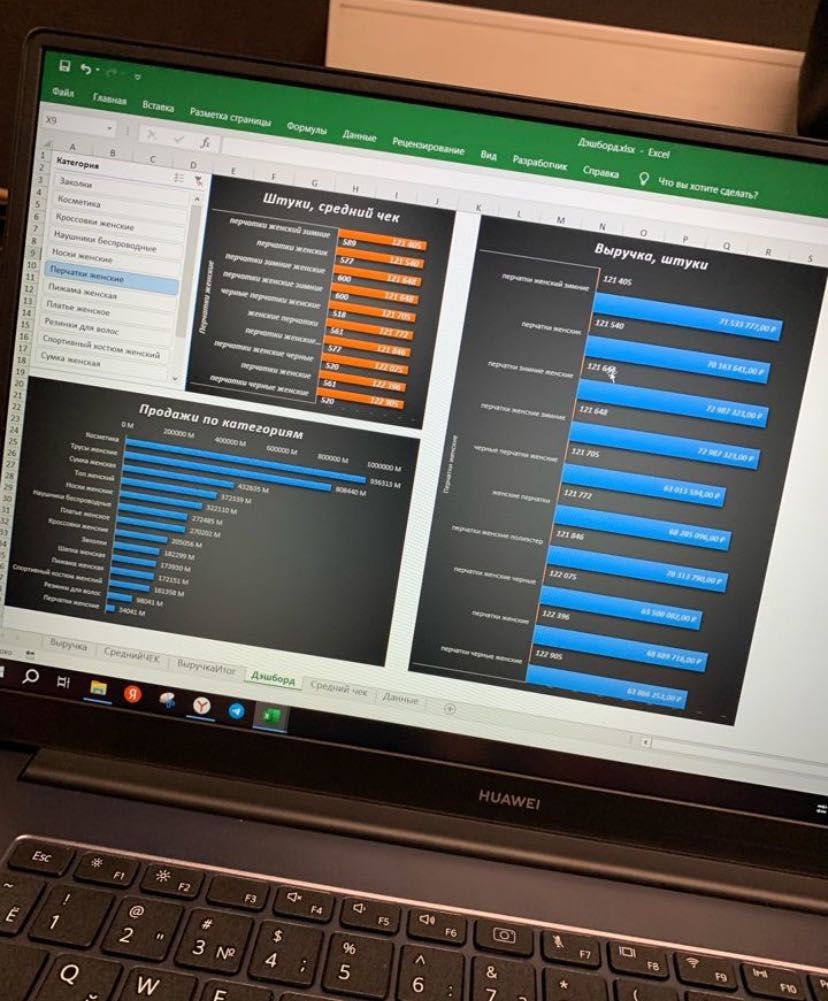 Помощь с формулами в программе Excel & Google sheets