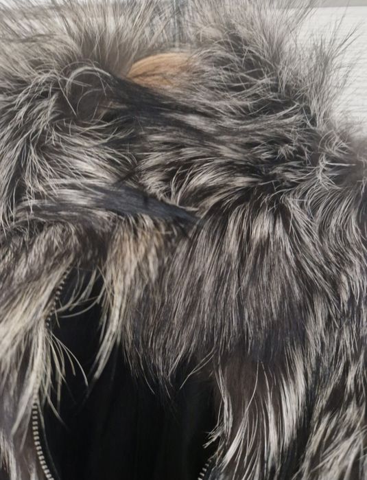 Елек от лисица е естествена кожа