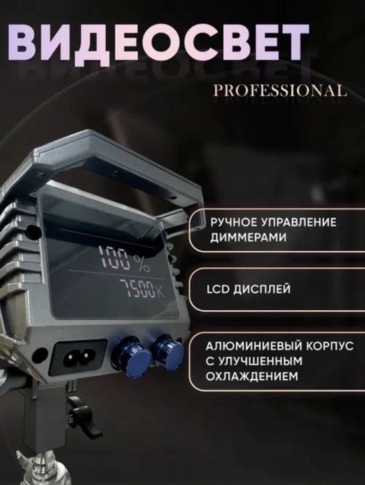 Видеосвет профессиональный ADDWING PL-100A