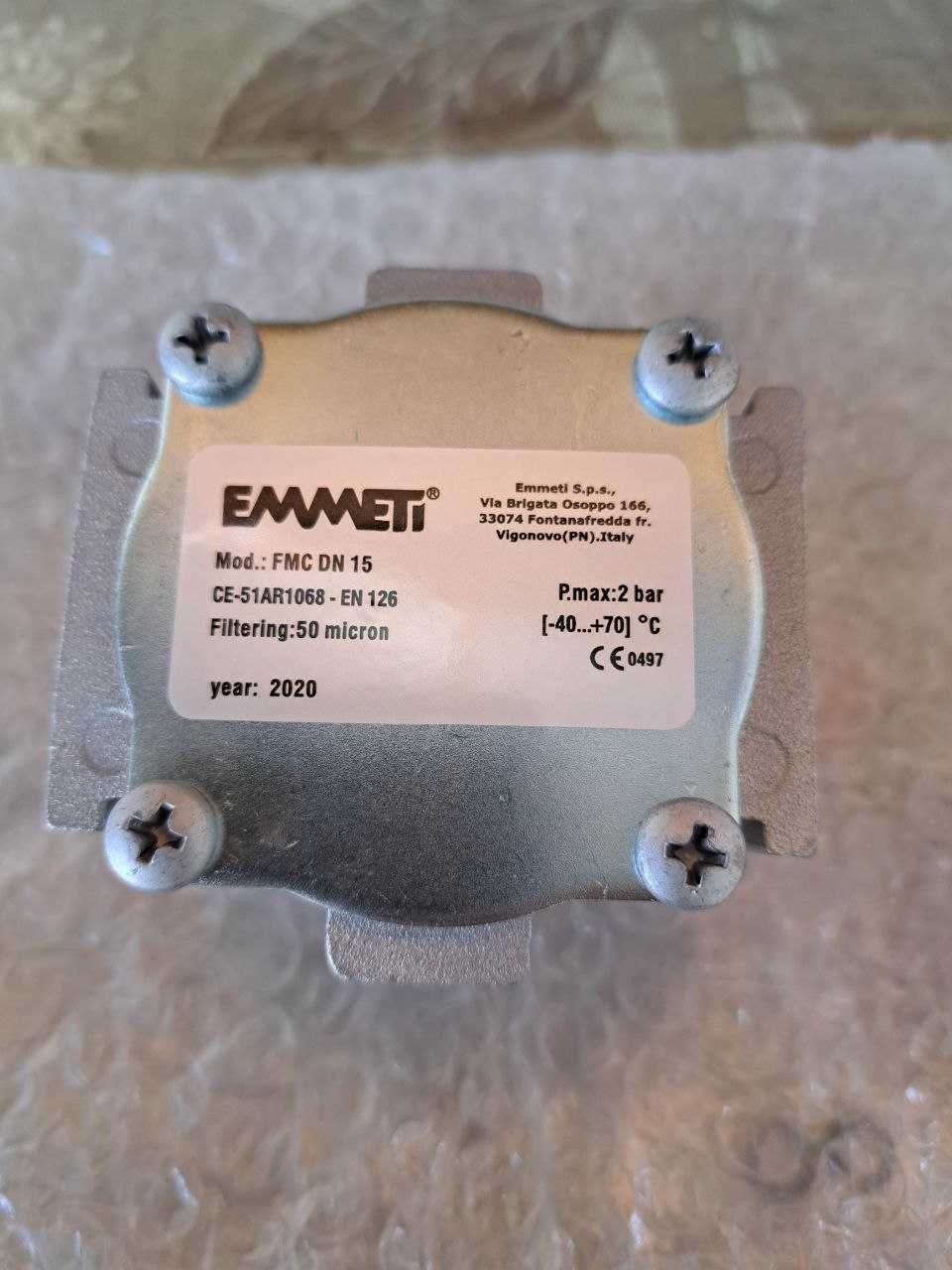 Латунный Фильтр газа EMMETI DN1-15