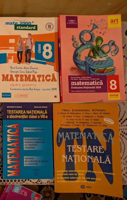 Culegeri de matematică clasa a 8-a