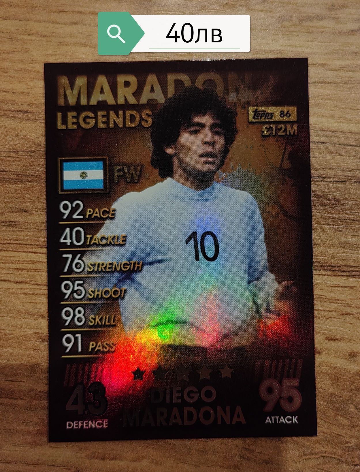 Topps футболни карти / Panini / Leaf