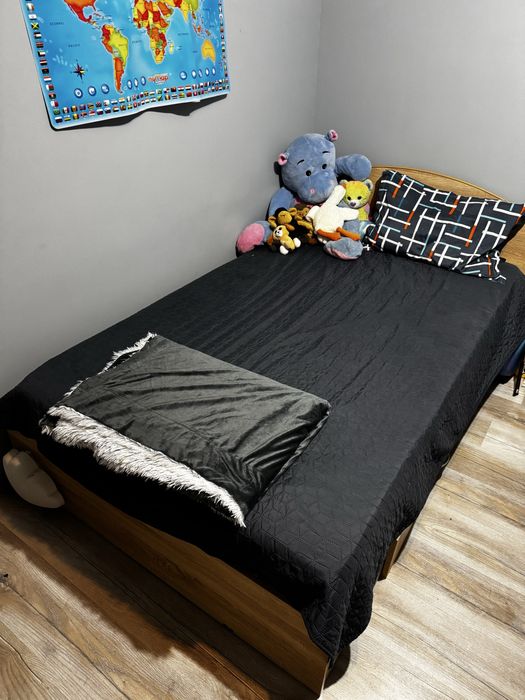 Pat cu saltea 120x200 cm