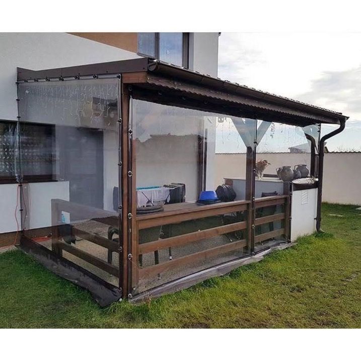 Închidere terasa cu folie transparenta!!!