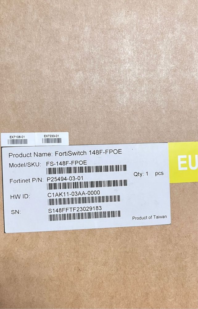 Комутатор Fortinet