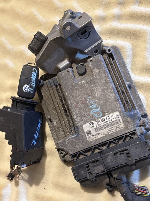 Kit pornire Calculator motor VW Crafter 2.5 TDI, cod 0281014133 BJK