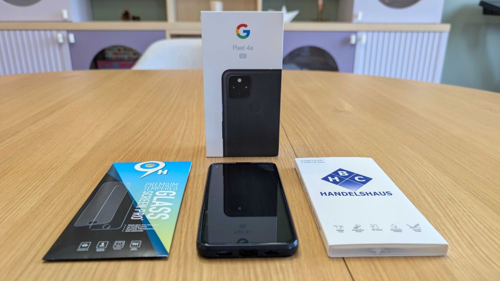 Google Pixel 4a 5G - За ремонт + Оригинална кутия, Калъф и Протектори