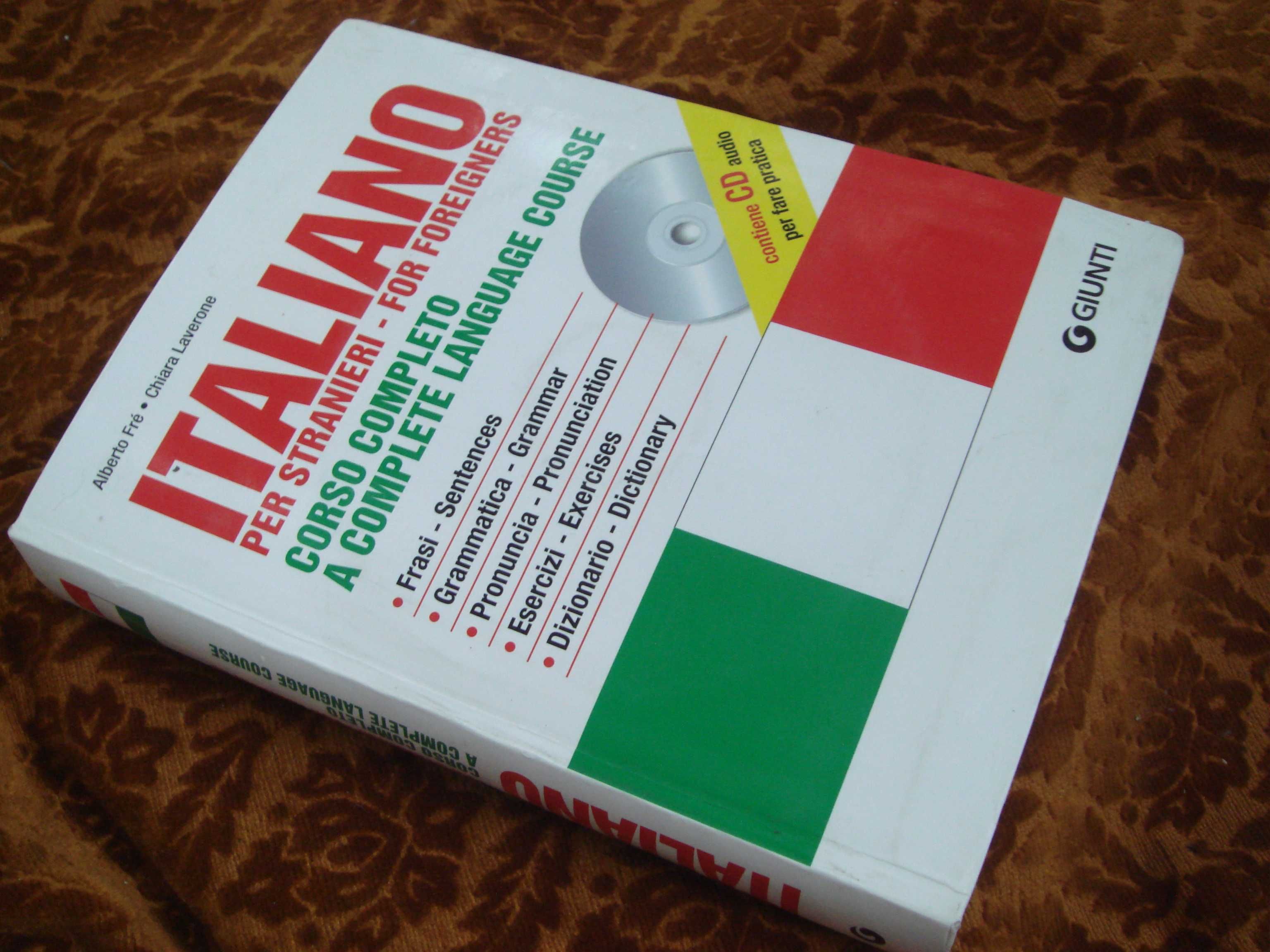 Учебник Книга  Лучший с СД диском Итальянский Язык - Новый