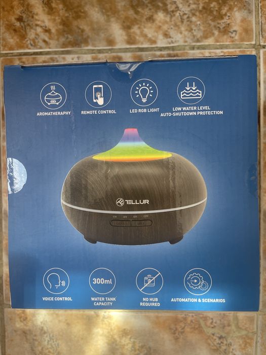 Difuzor Aromaterapie Inteligent WiFi Tellur – Smart Aromatherapy