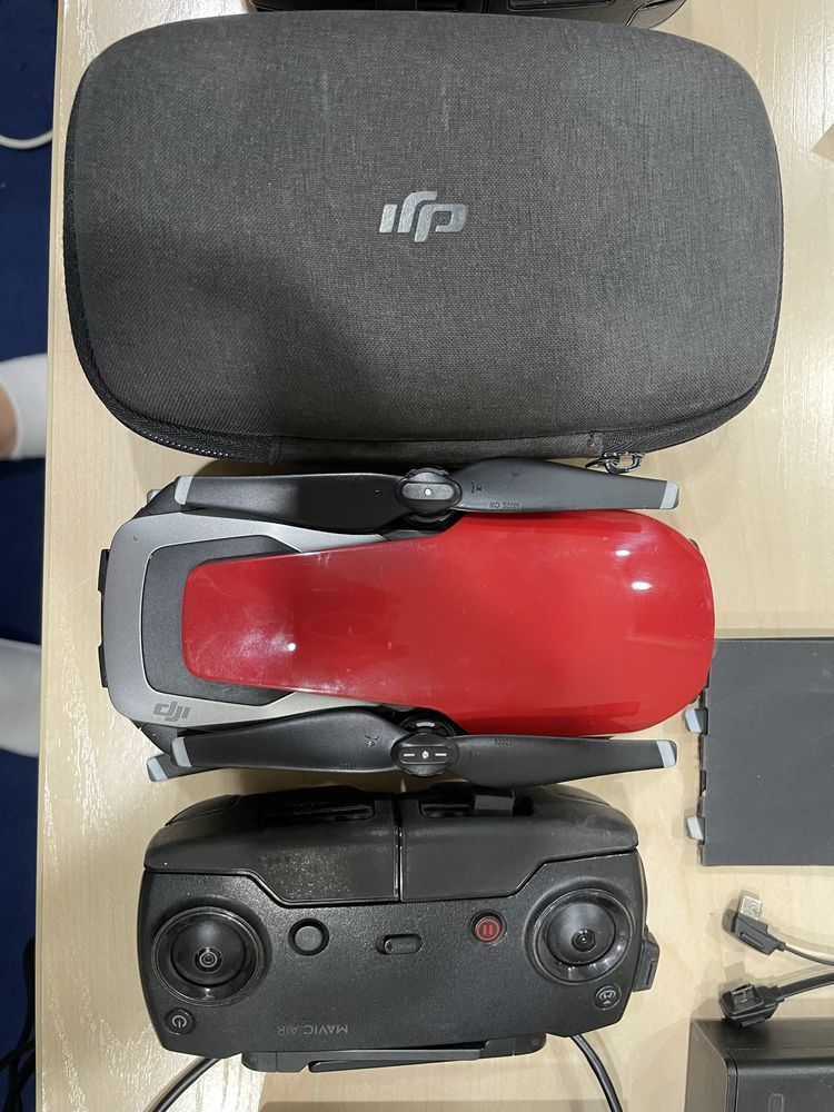 DJI MAVIC AIR / квадрокоптер два комплекта дрон вместе