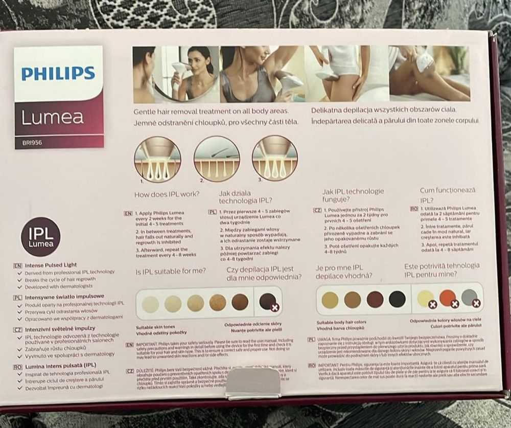 Philips lumea BRI956