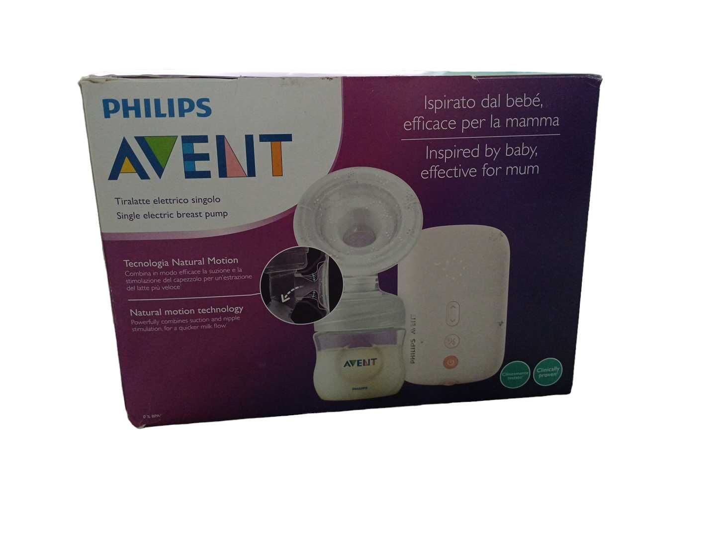 PHILIPS AVENT SCF395/11 Eлектрическа помпа за кърма NATURAL MOTION