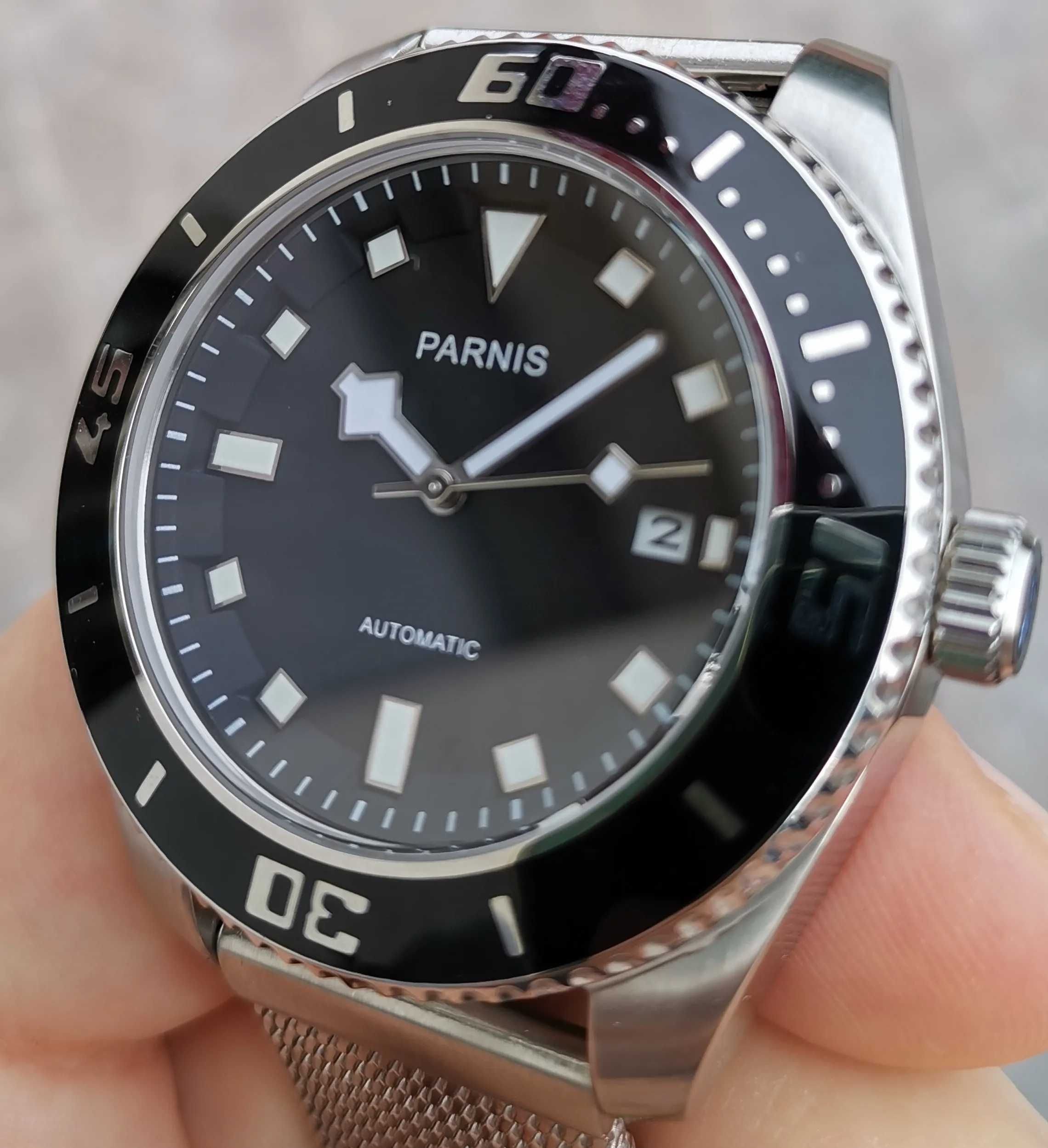 Parnis Automatic japonez 43 mm