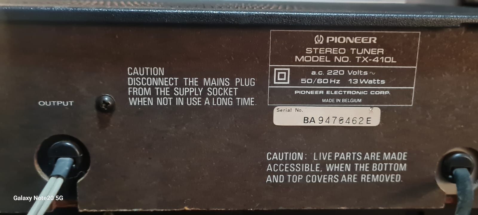 Vând o superbă linie Pioneer cu egalizator CA-100 Foarte RAR..