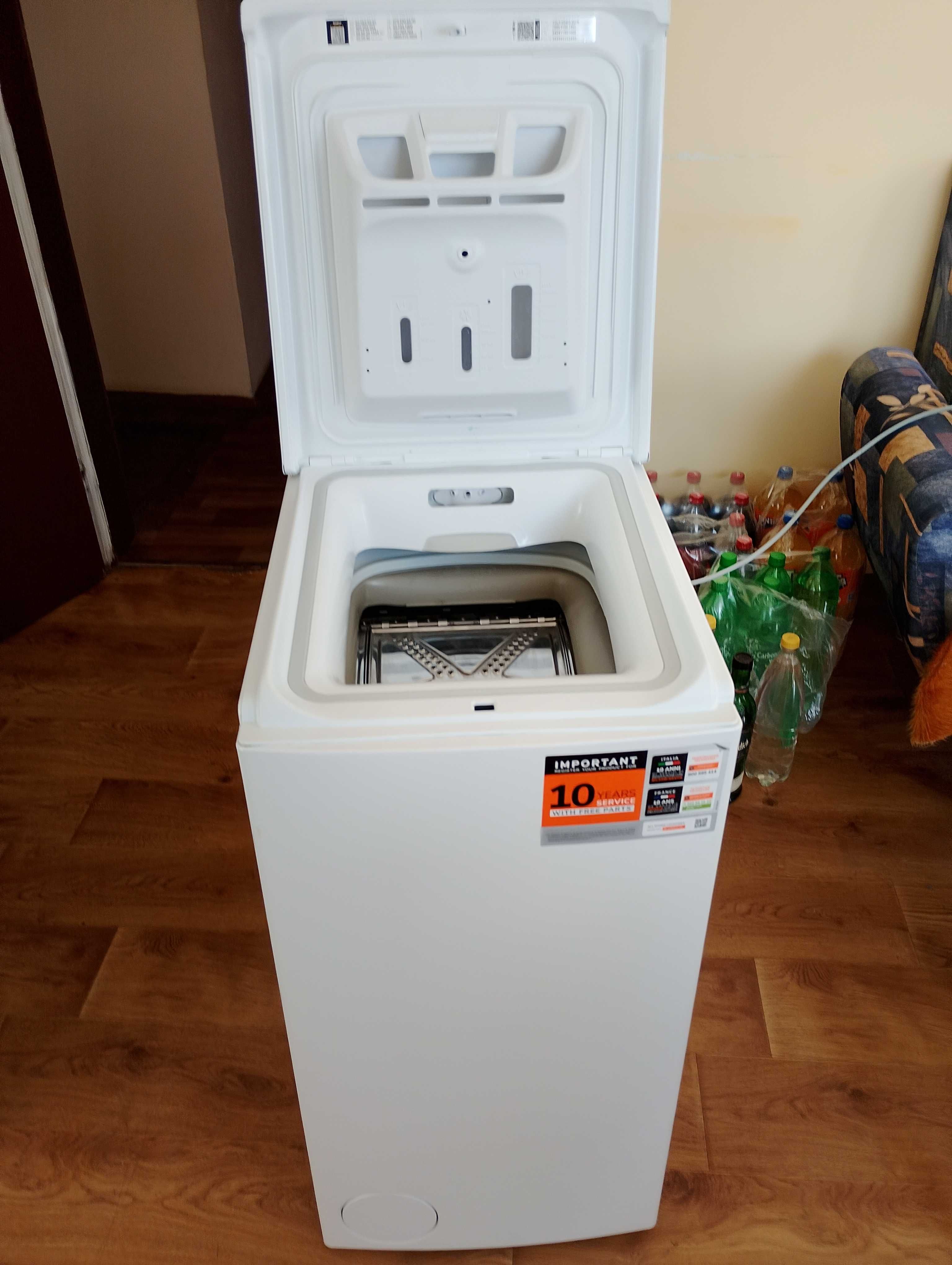 Пералня с горно зареждане WHIRLPOOL