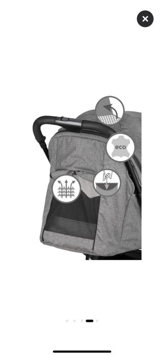 Carucior sport usor, pliabil (poate fi luat la bortul aeronavei)