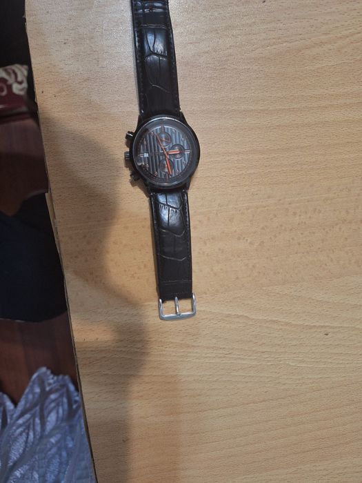 Часы натуральная кожа