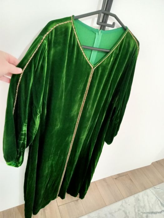 Платье пан бархат.