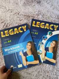 Legacy level A2 учебна тетрадка + учебник