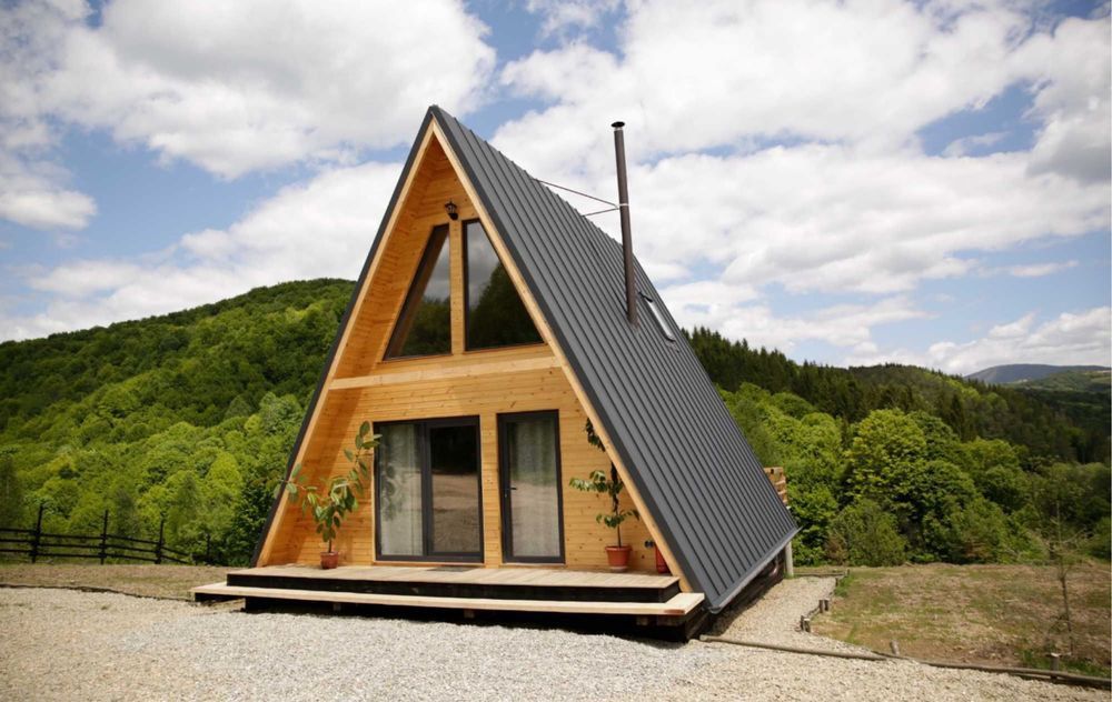 Cabanele A-Frame – un design iconic, un stil de viață aparte

Cab