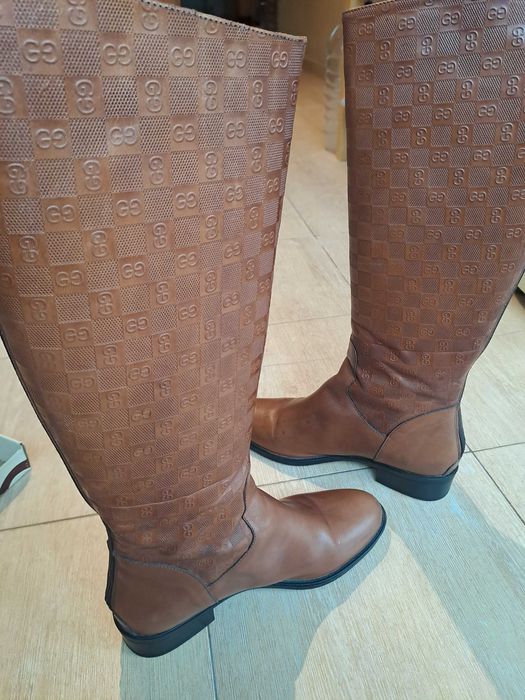 Дамски ботуши естествена кожа 39 номер