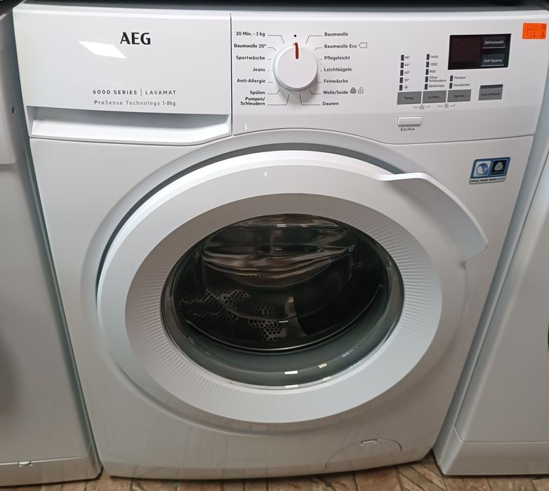 Пералня AEG 6000 SERIES 1-8 кг