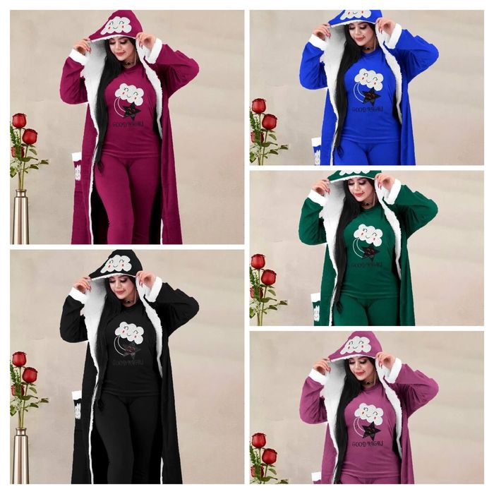 Set halat+pijama+botosei dama