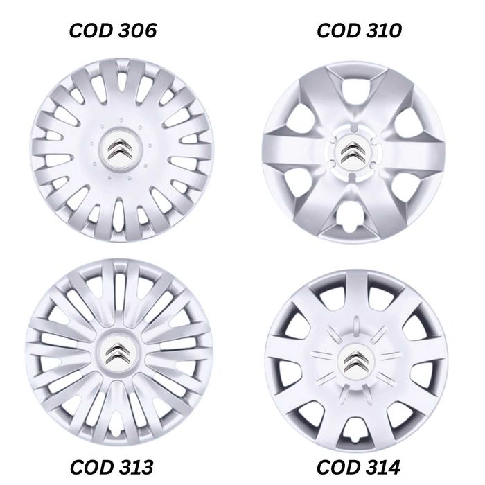Capace roti R15 Citroen diverse modele, pentru jante de tabla