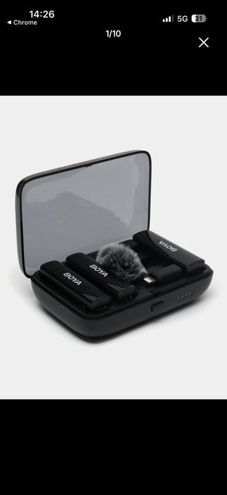 Boya link mikrofoni universal hisoblanadi korobka hamma narsasi bor