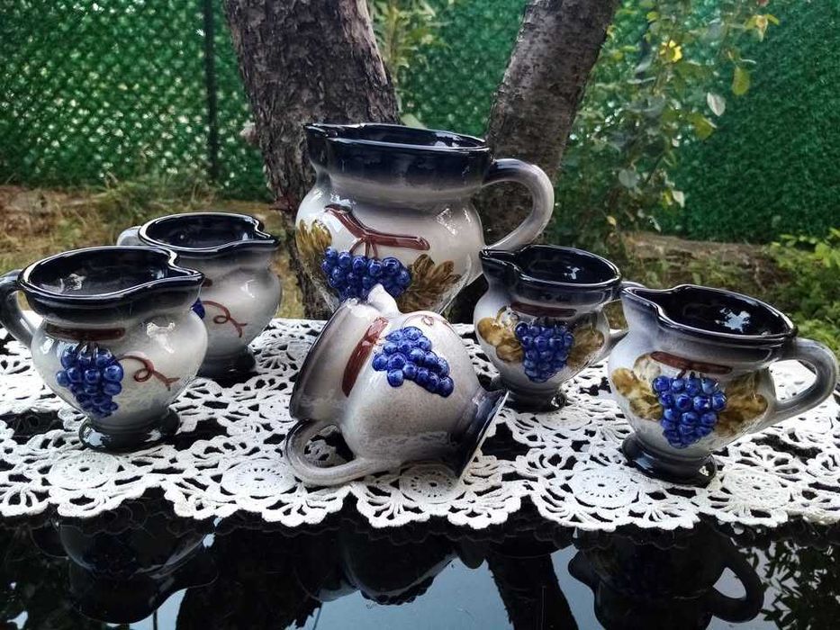 Сервиз за вино - немска керамика