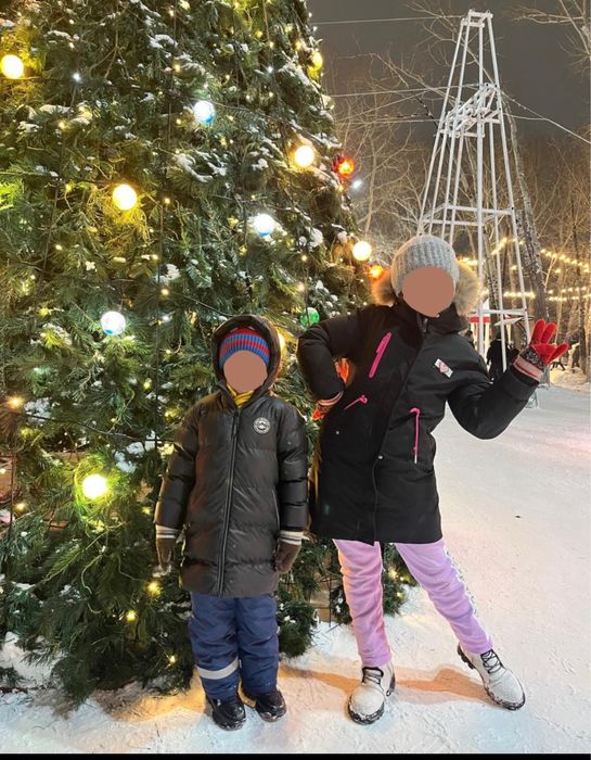 Куртка парка пуховик