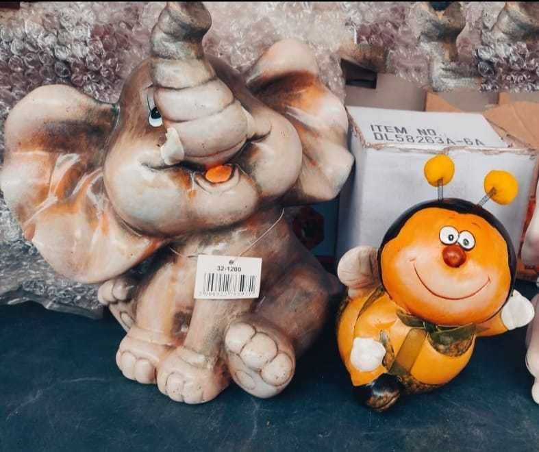 Шкатулка, подсвечник, вазы, сувениры, копилки, жаба с деньгами, новое