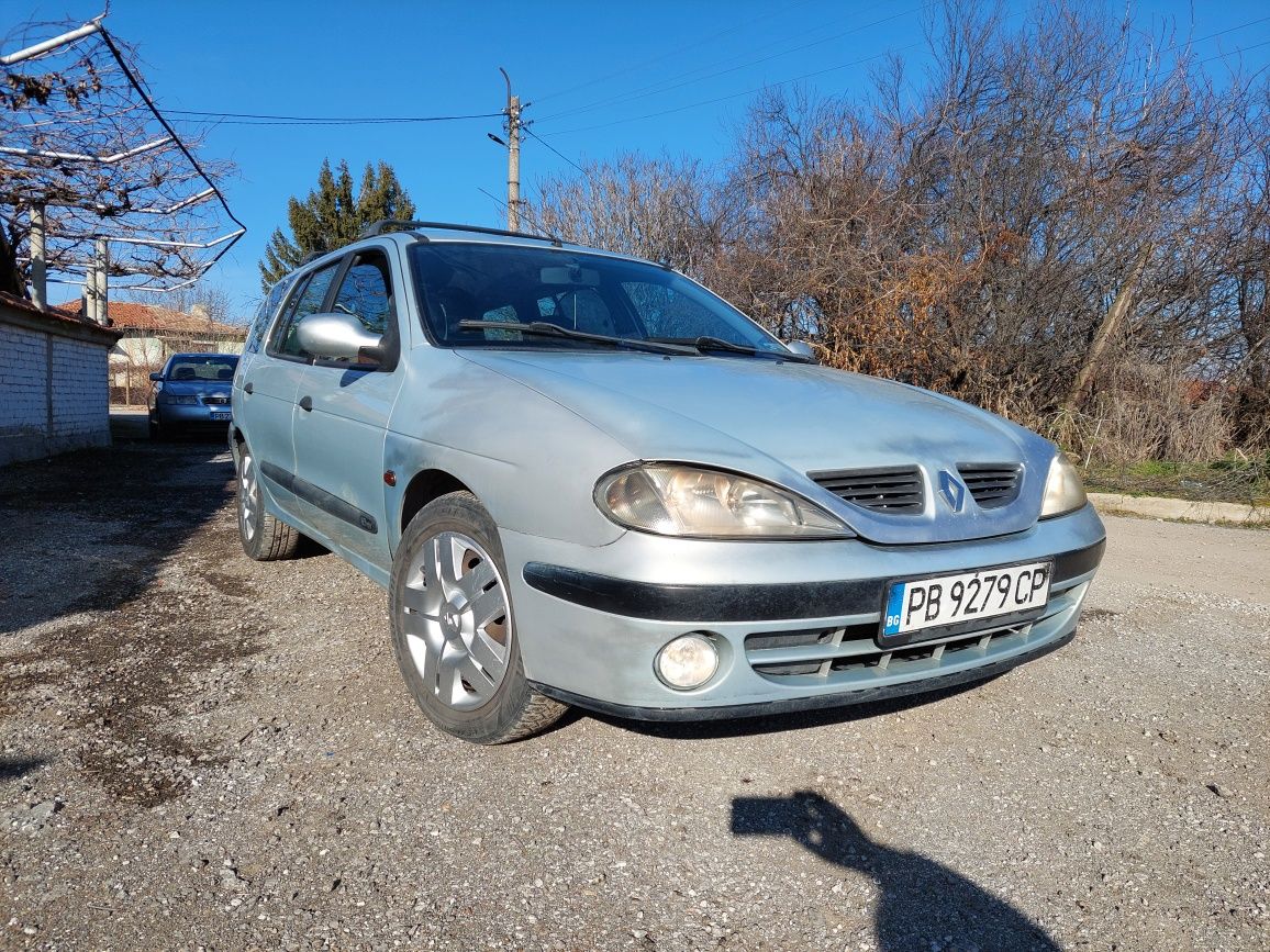 Рено Меган 2002 газ бензин