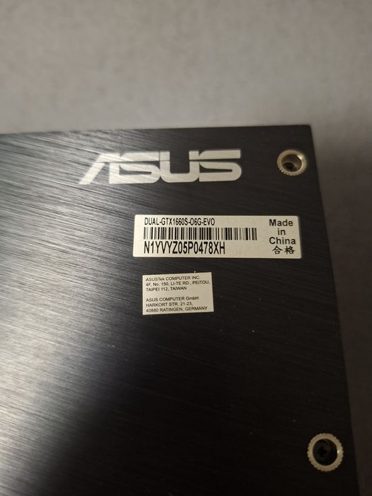GTX 1660 Super 6GB Asus Dual