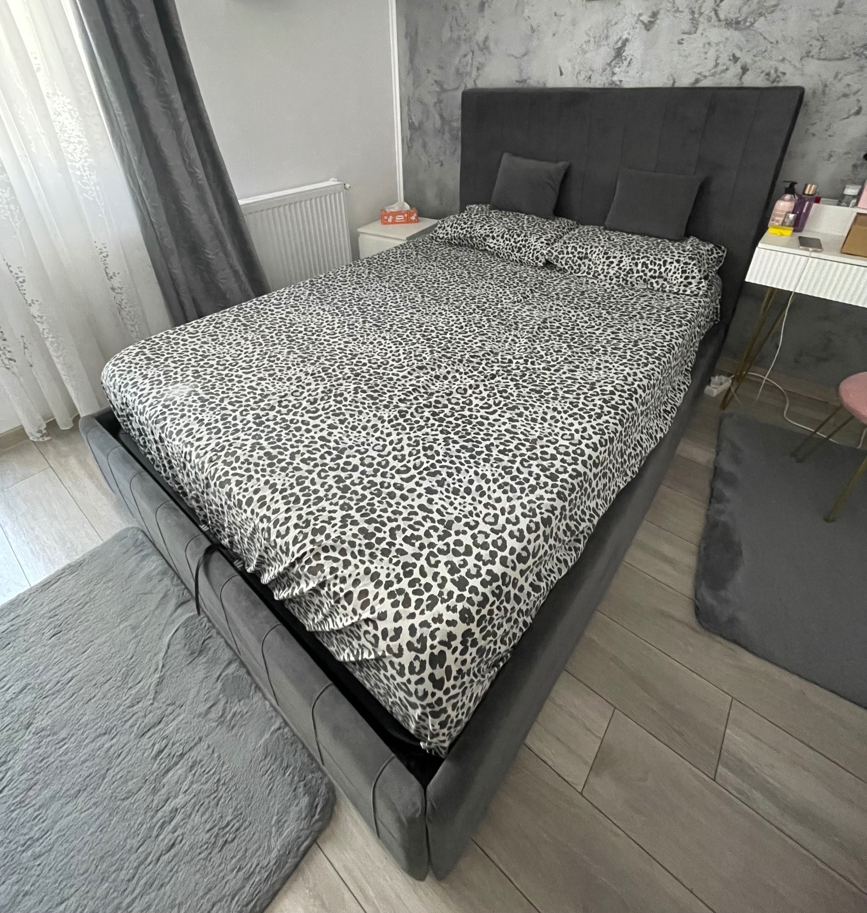 Pat + Saltea Ortopedica BlackLabel 23+5 memory, 140x200