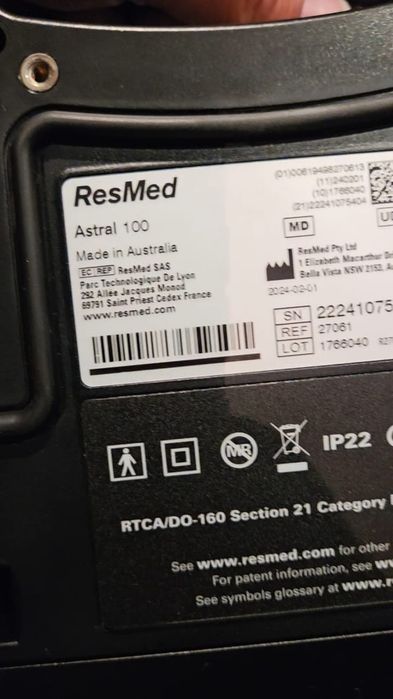Resmed astral 100 aparat