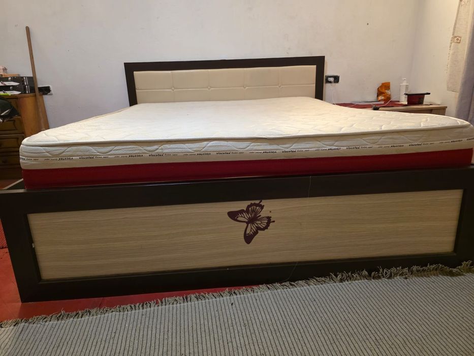 Pat dormitor + saltea