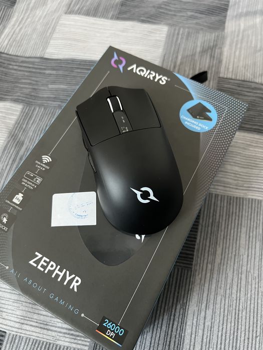 Mouse Gaming Aqirys Zephyr nou
