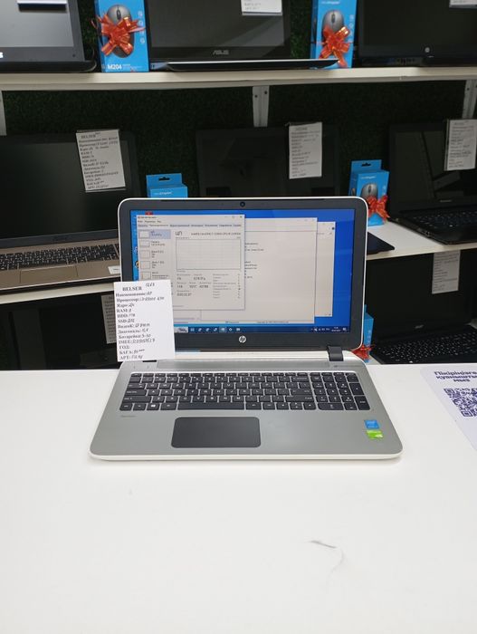 Гарантия+ подарок Средний игровой ноутбук Hp i7-5500U
