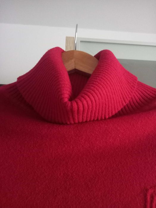 Poncho rosu, Miss Aless, mărimea 36- 38