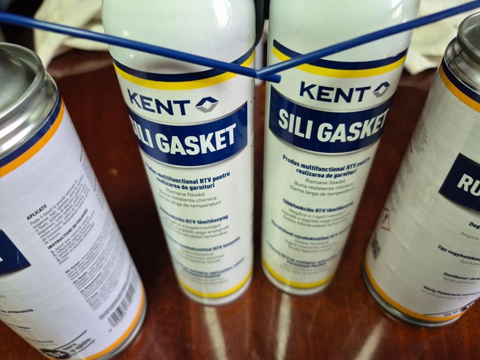Silicon Kent Sili Gasket și spray  Kent Rusty Penetrant
