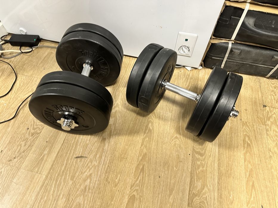Gantere reglabile noi set 46 kg, 23 kg+23 kg=46 kg Germany