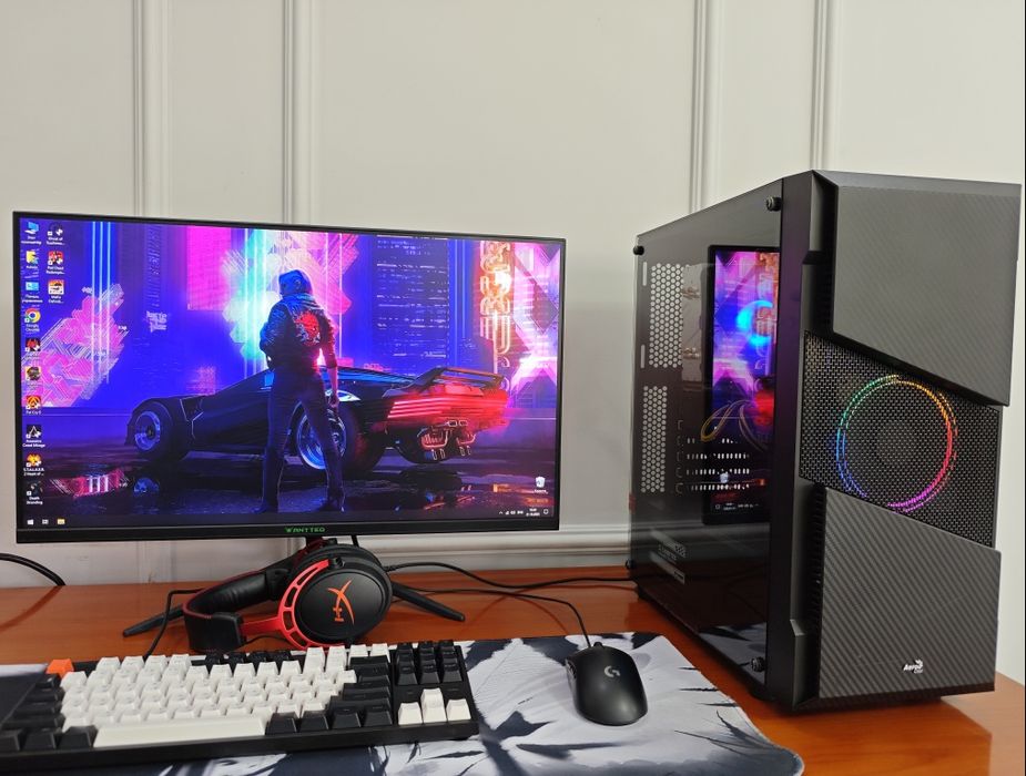 Мощный игровой компьютер Core i7-9700, RTX3080 10Gb, ОЗУ 32Gb, SSD500