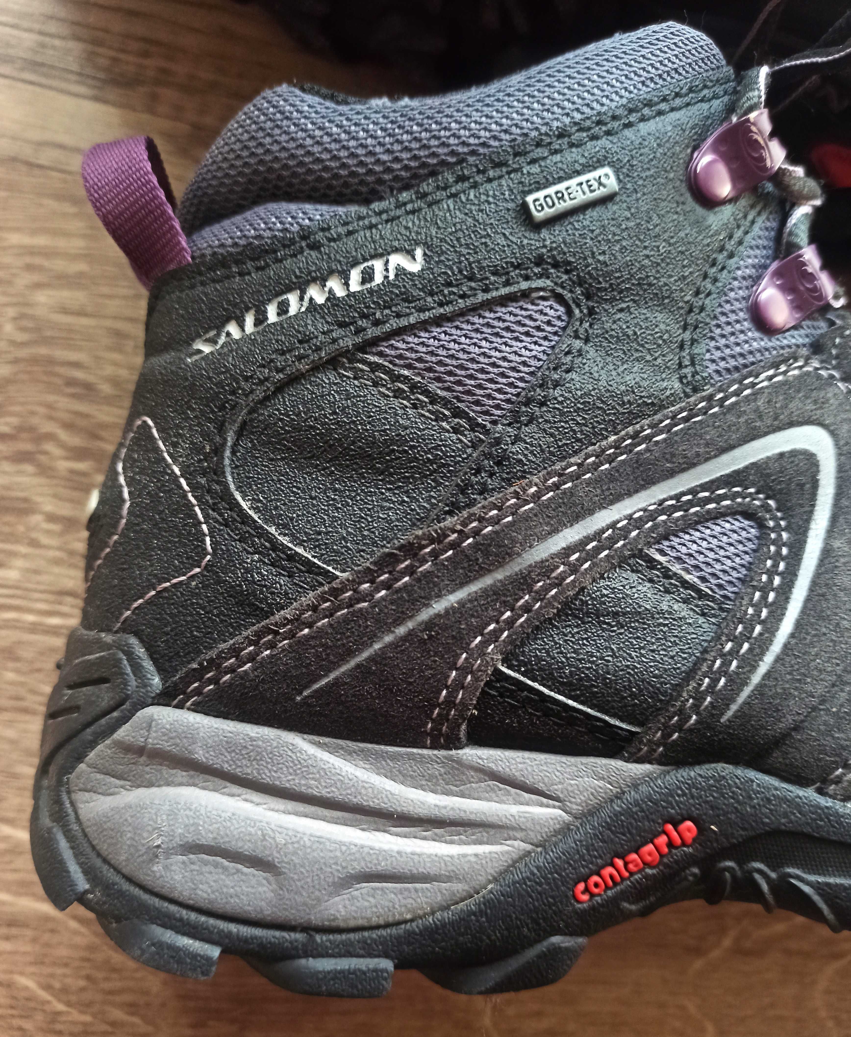 Salomon Gore-Tex Contra Grip дамски туристически обувки 40 номер
