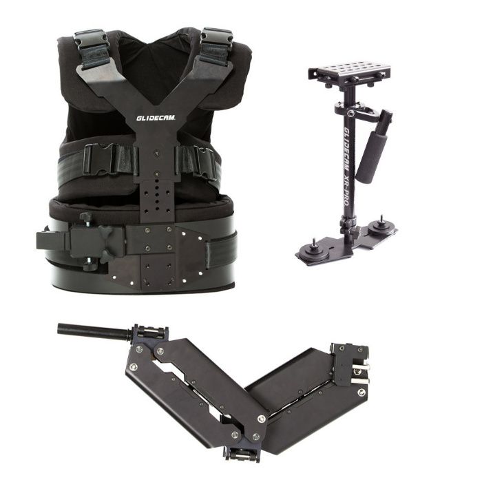 Sistem stabilizare video profesional Glidecam X10 cu brat HD 2000