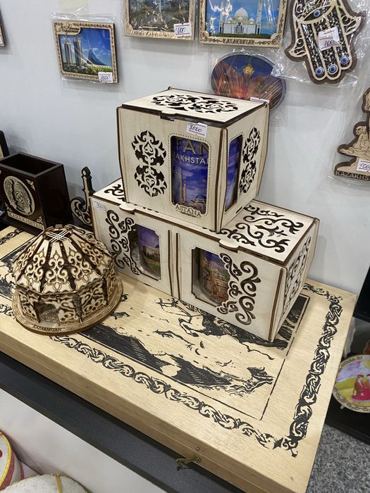 Лазерная резка и гравировка. Шкатулки разных размеров и дизайнов