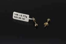 Cercei aur 14k 0.77gr